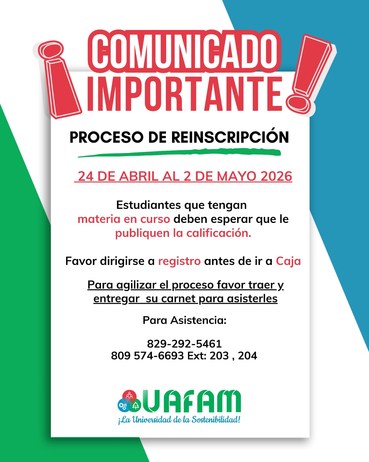 Inscripciones